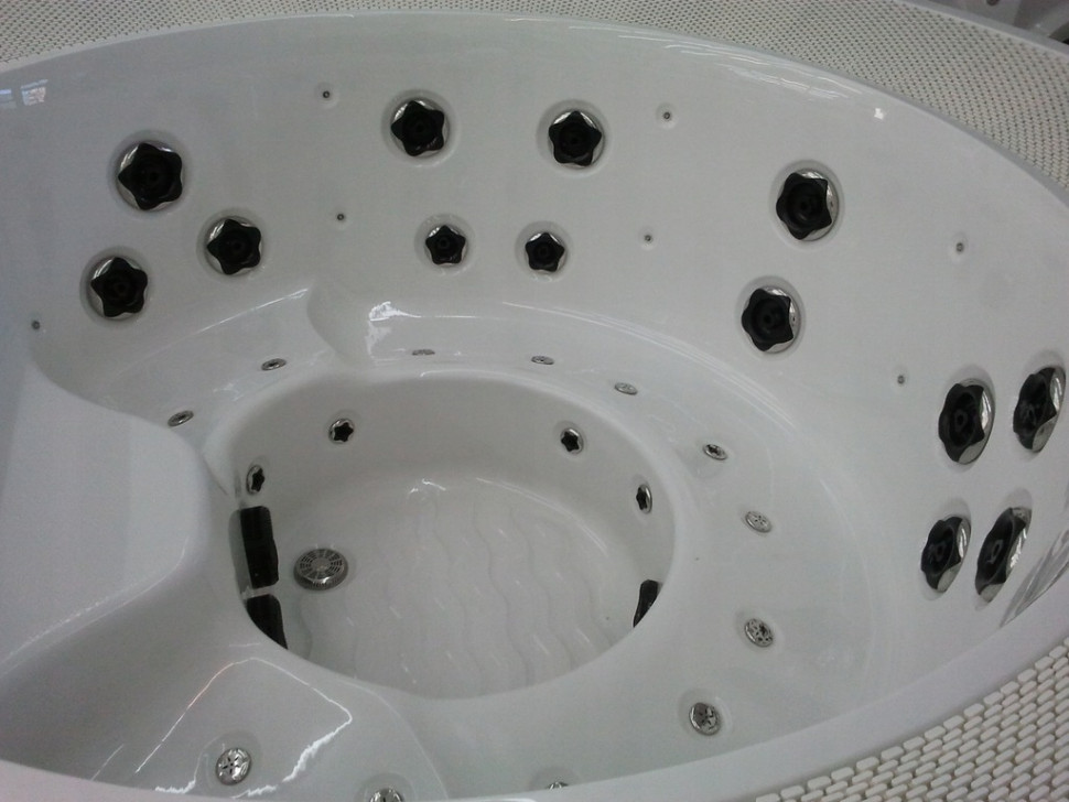 Переливной СПА бассейн (чаша) Joyee Melbourne круглый (рис.2)