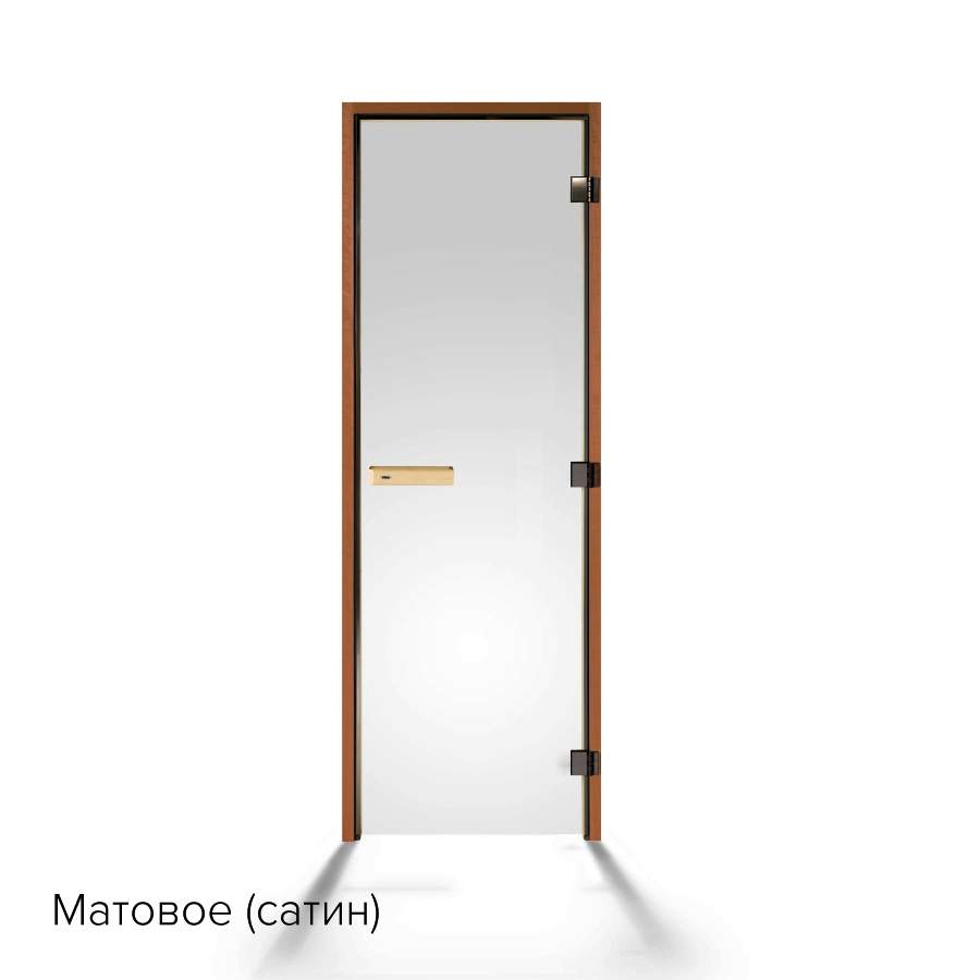 Дверь для сауны Tylo Harmony из термоосины с матовым стеклом (рис.1)